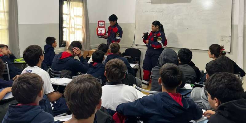 Jornada de RCP en Alvear